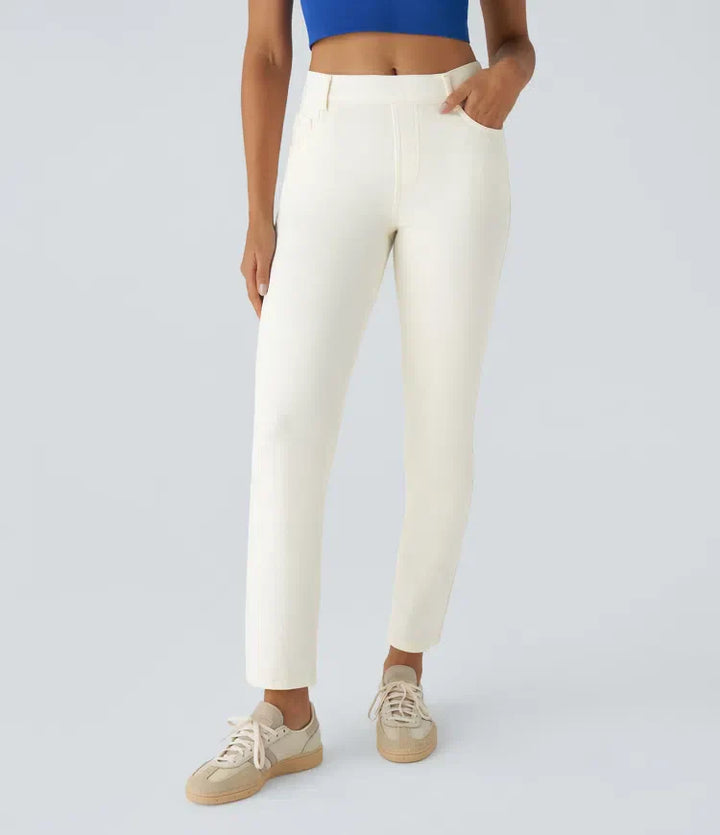 ComfortFit - Elastic and comfortable pants with high waist