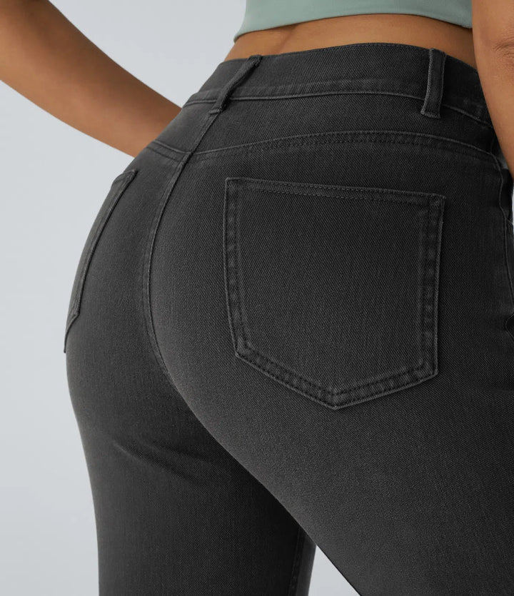 ComfortFit - Elastic and comfortable pants with high waist