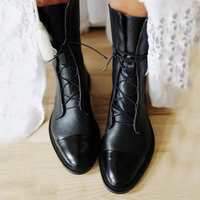 Isabella - Elegant Leather Heeled Boots
