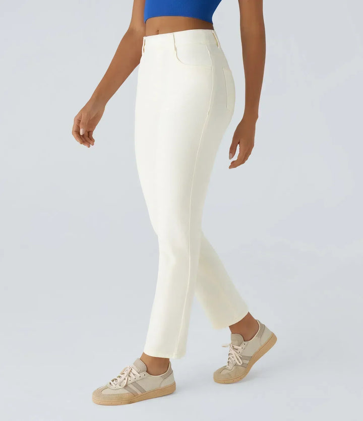ComfortFit - Elastic and comfortable pants with high waist