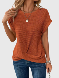 Sophie -  The Sweetheart Round Neck T-Shirt