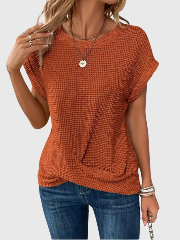 Sophie -  The Sweetheart Round Neck T-Shirt