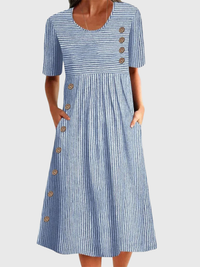 Sofia | Striped Summer Dress