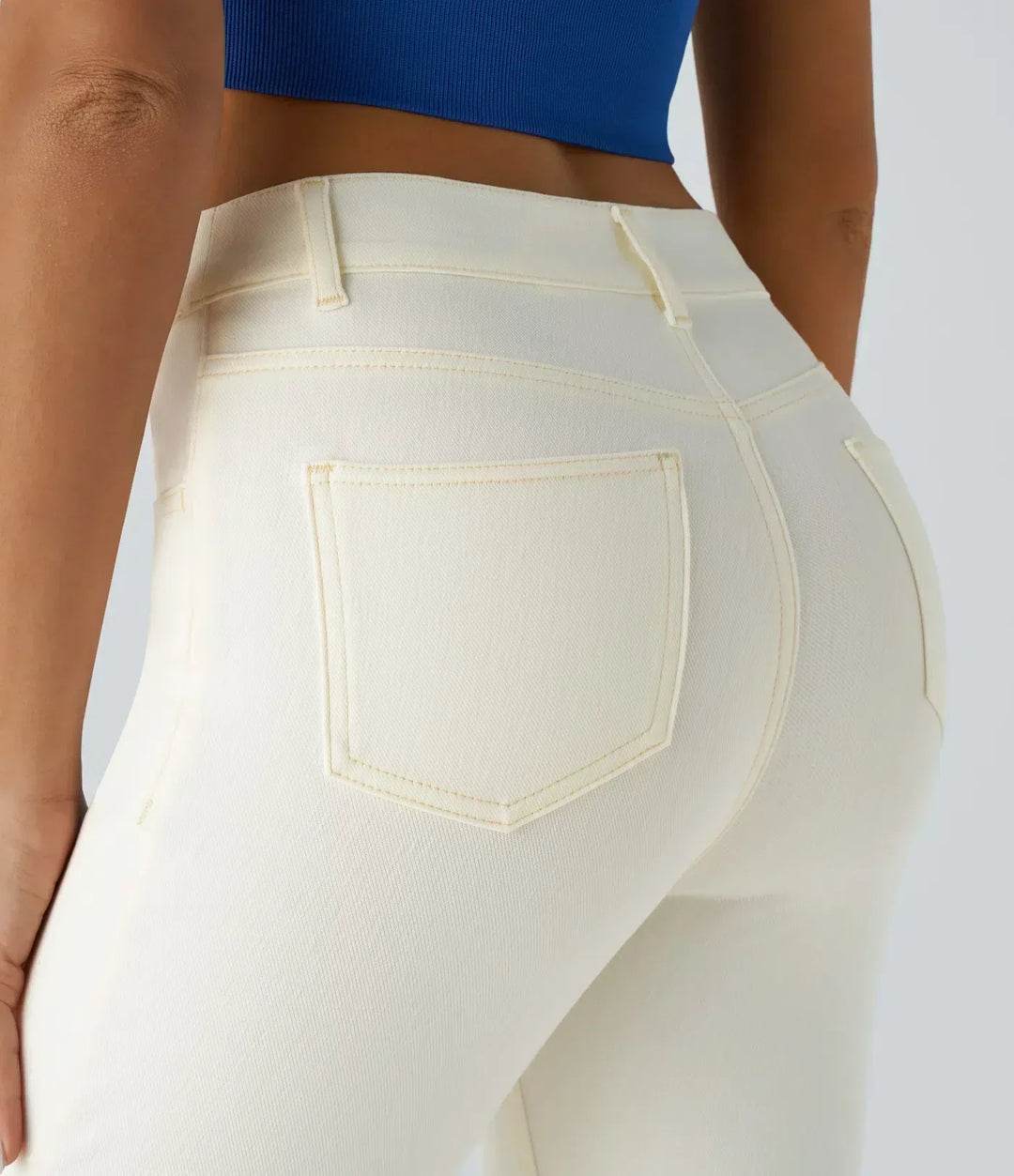 ComfortFit - Elastic and comfortable pants with high waist