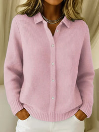 Katrina – Textured Knit Button Cardigan