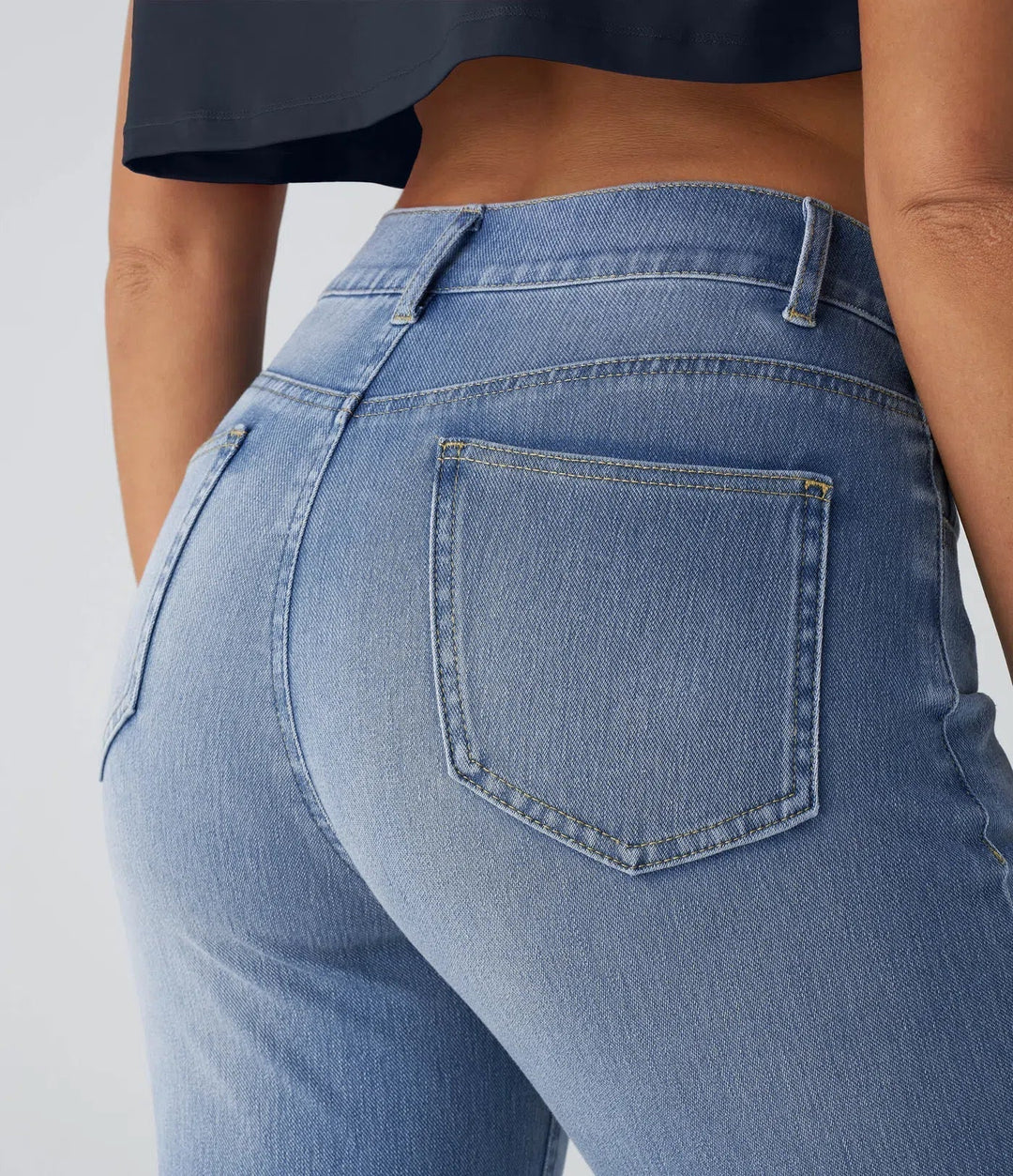 ComfortFit - Elastic and comfortable pants with high waist