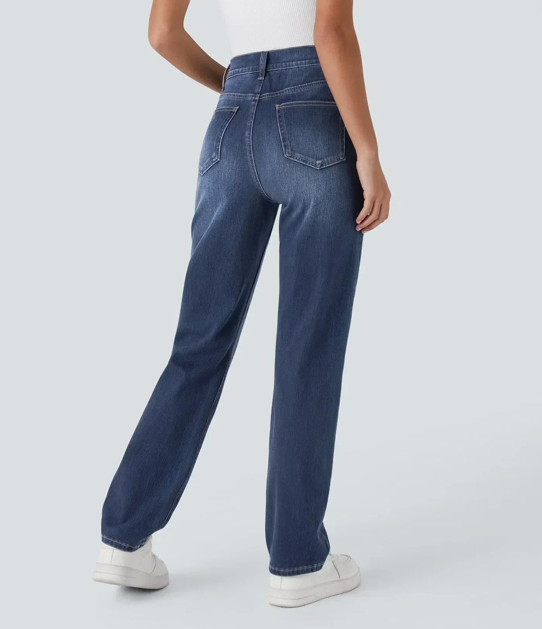ComfortFit - Elastic and comfortable pants with high waist