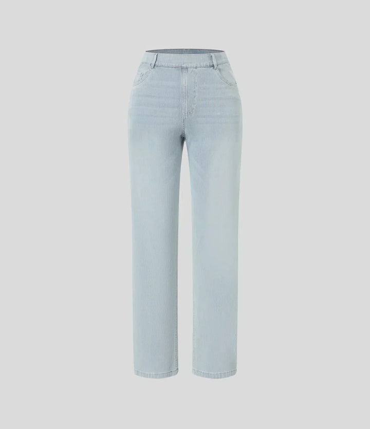 ComfortFit - Elastic and comfortable pants with high waist
