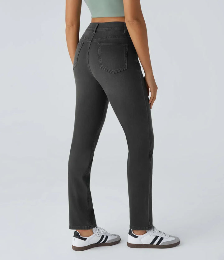 ComfortFit - Elastic and comfortable pants with high waist