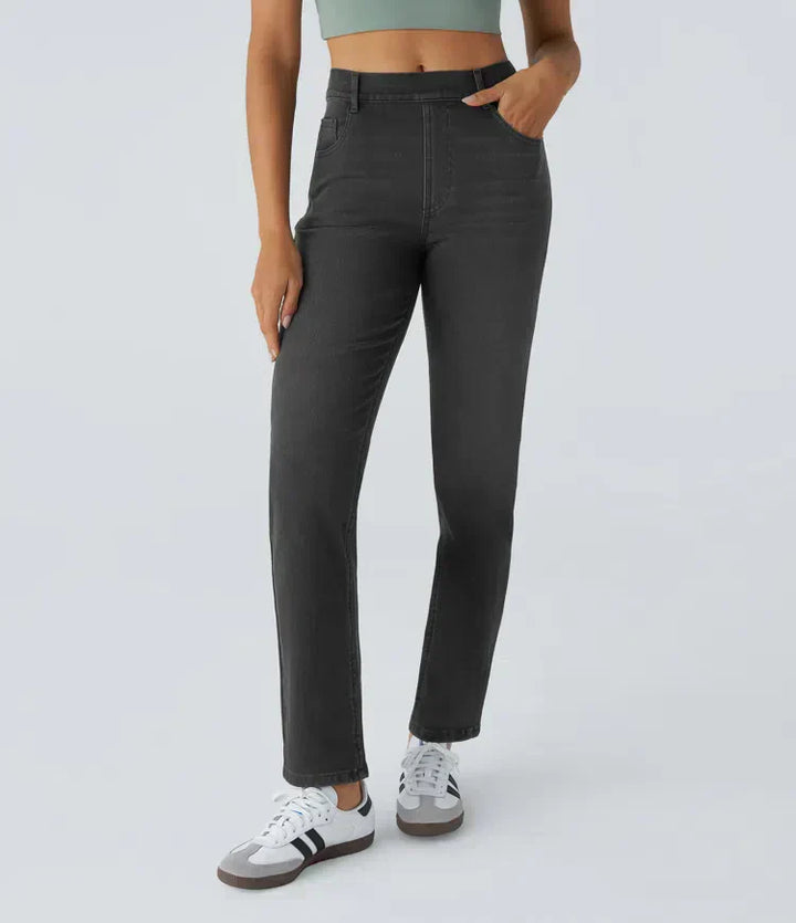 ComfortFit - Elastic and comfortable pants with high waist