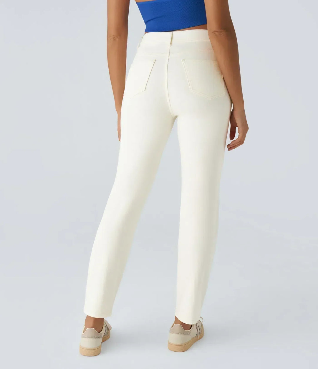 ComfortFit - Elastic and comfortable pants with high waist