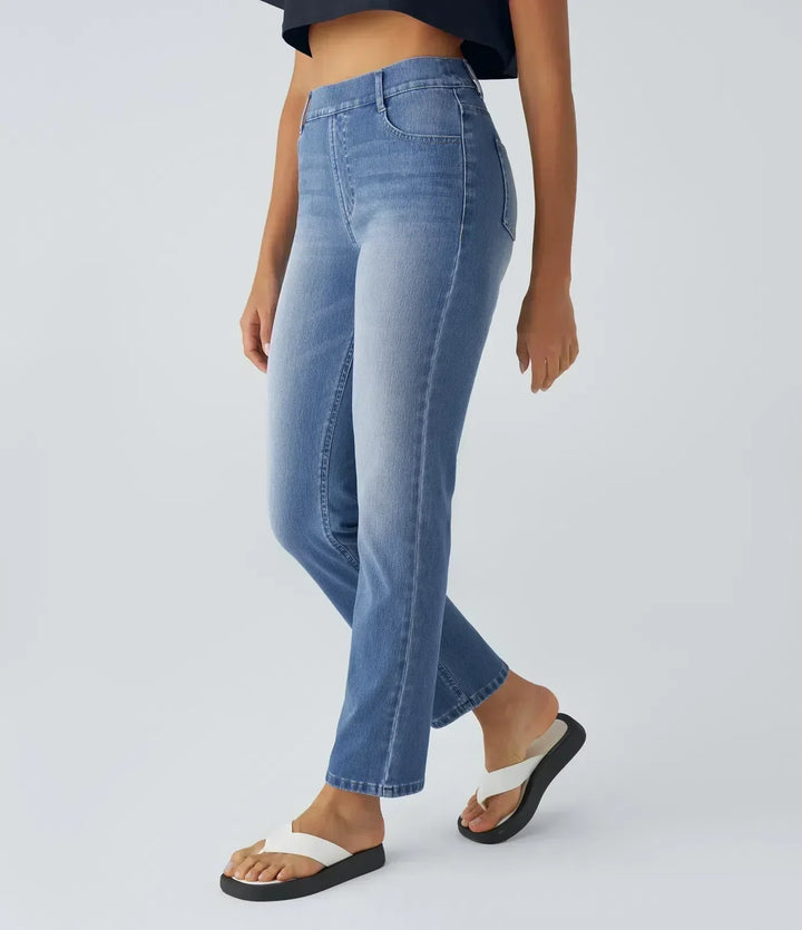 ComfortFit - Elastic and comfortable pants with high waist