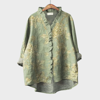 Ellie | Elegant Breezy Summer Blouse