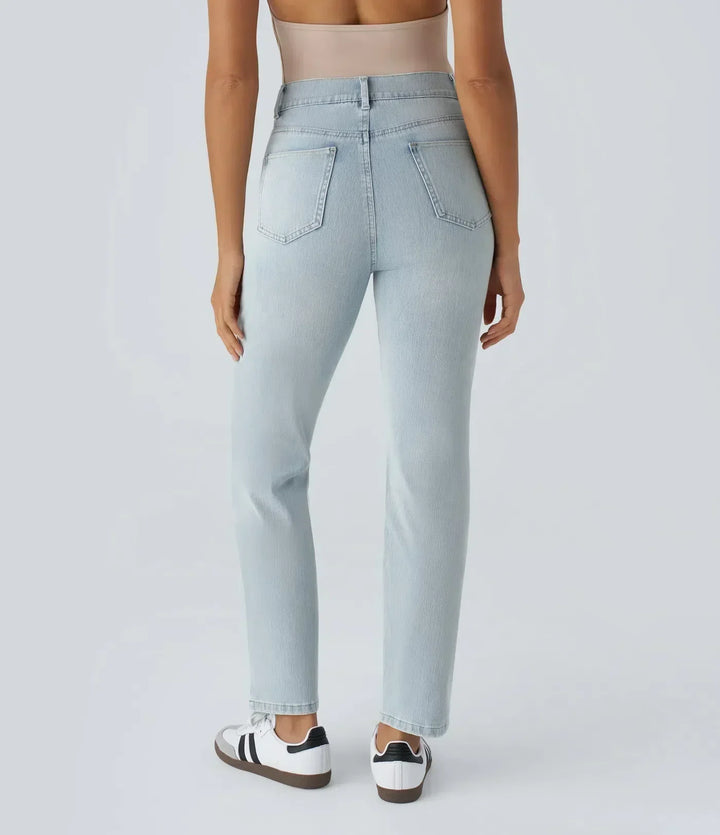 ComfortFit - Elastic and comfortable pants with high waist