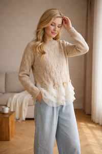 Taylor - Ruffle Cardigan
