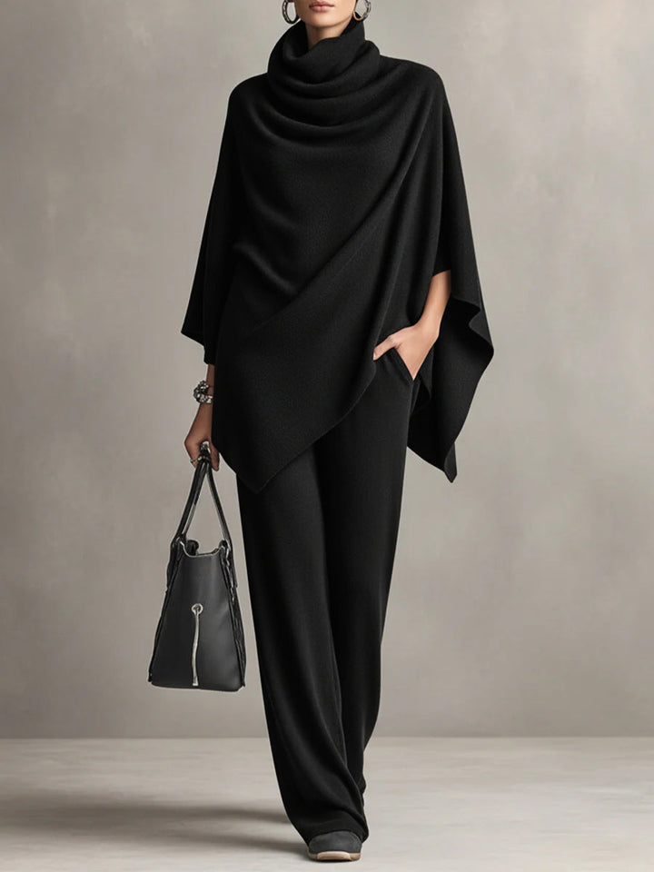 Seraphine | Elegant Drape Two-Piece Set