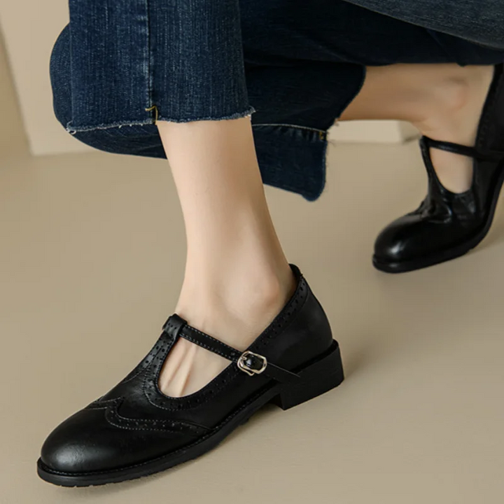 Katy| Elegant T-Strap Mary Janes