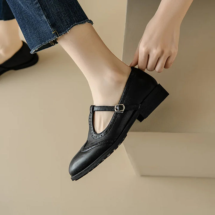 Katy| Elegant T-Strap Mary Janes