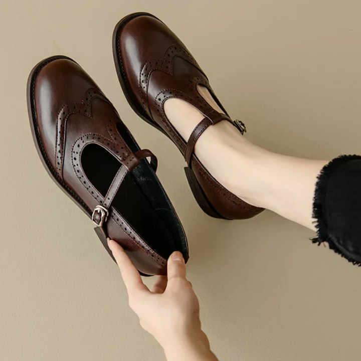 Katy| Elegant T-Strap Mary Janes