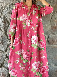 Maddie | Art Floral Dress